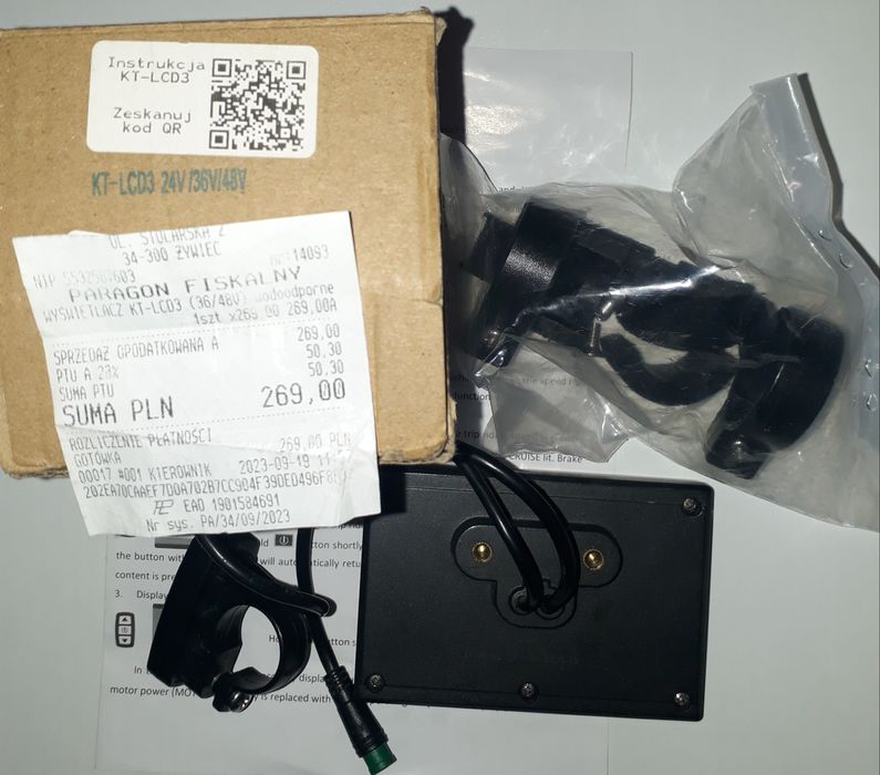 Licznik rowerowy. Nowy.