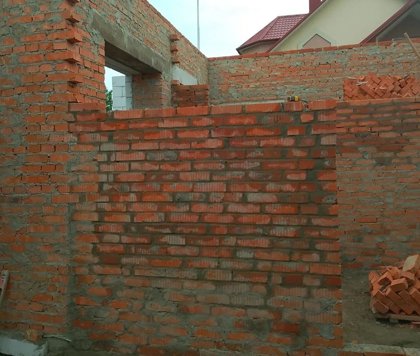 Будемо будинки, кладка любого блока-цегли