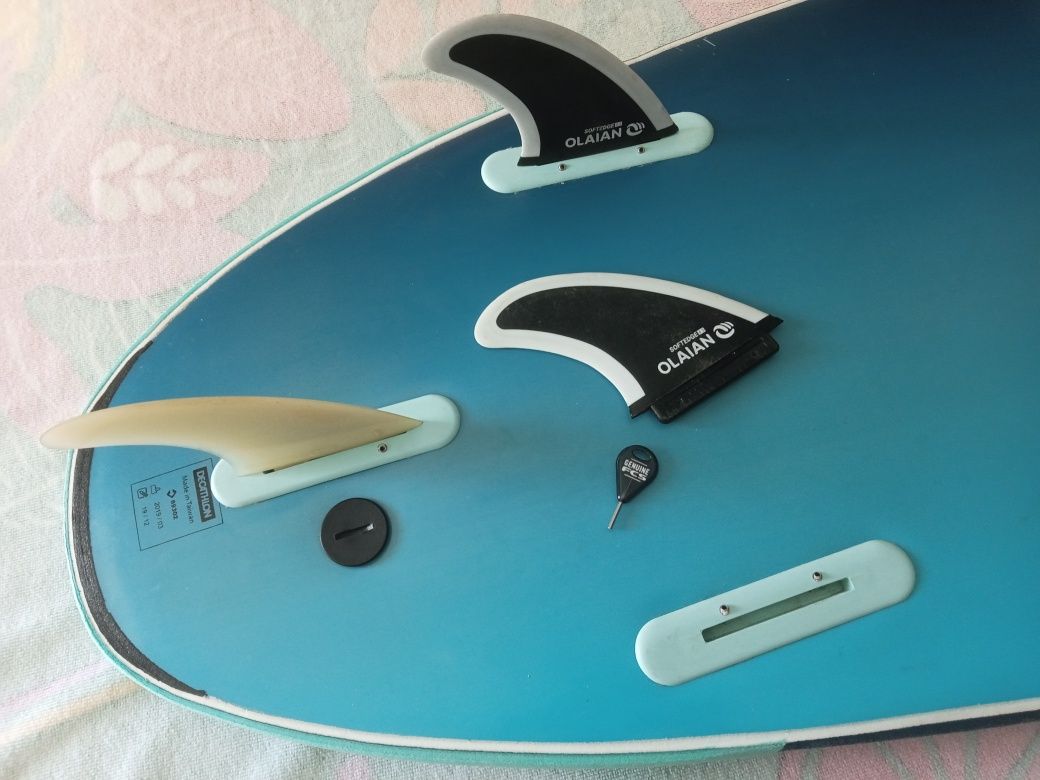 Softboard7+fins+leash/capa