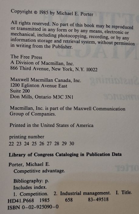 Michael E. Porter - Vantagem Competitiva