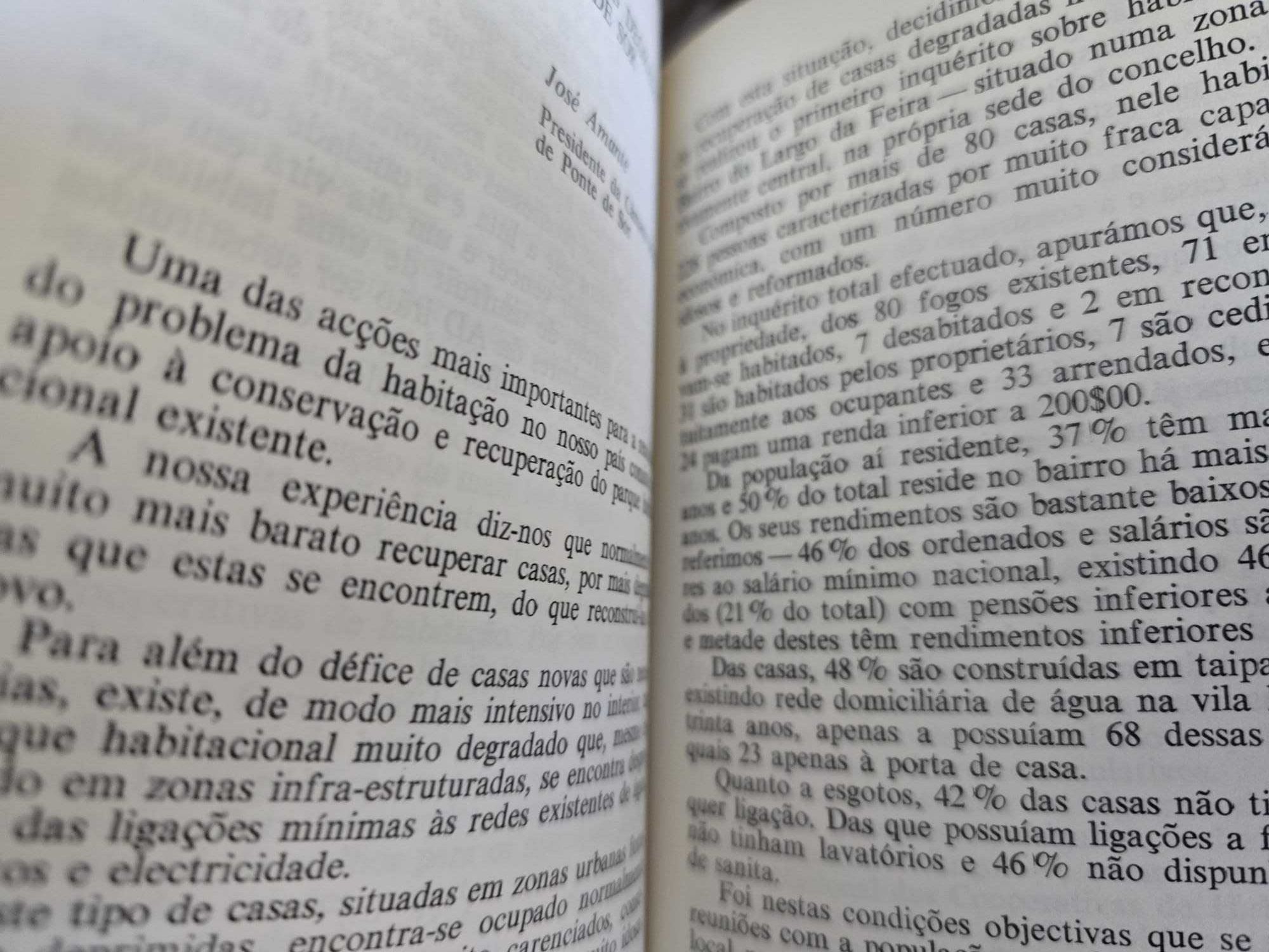 Poder Local: Habitação, Administração Urbanística e Política dos Solos