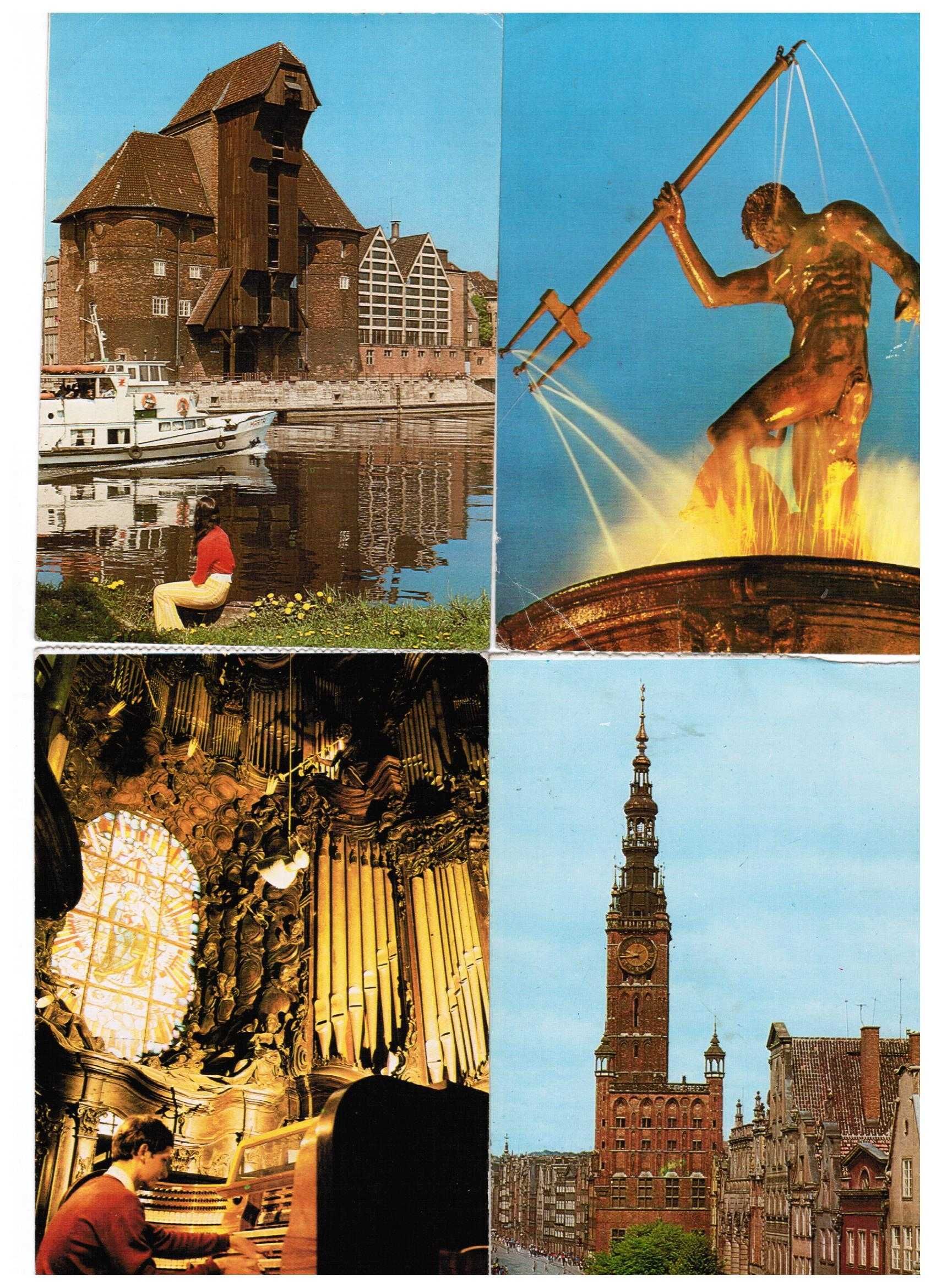 Gdańsk – zestaw 14 pocztówek krajoznawczych