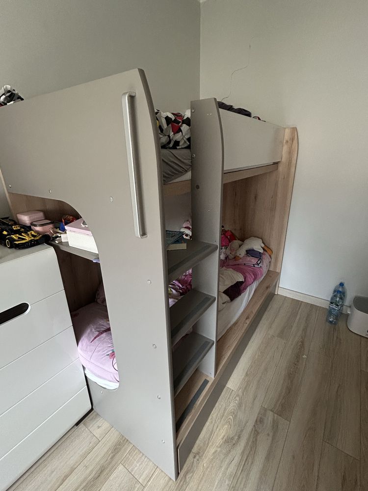 Łóżko dla dzieci piętrowe BRW