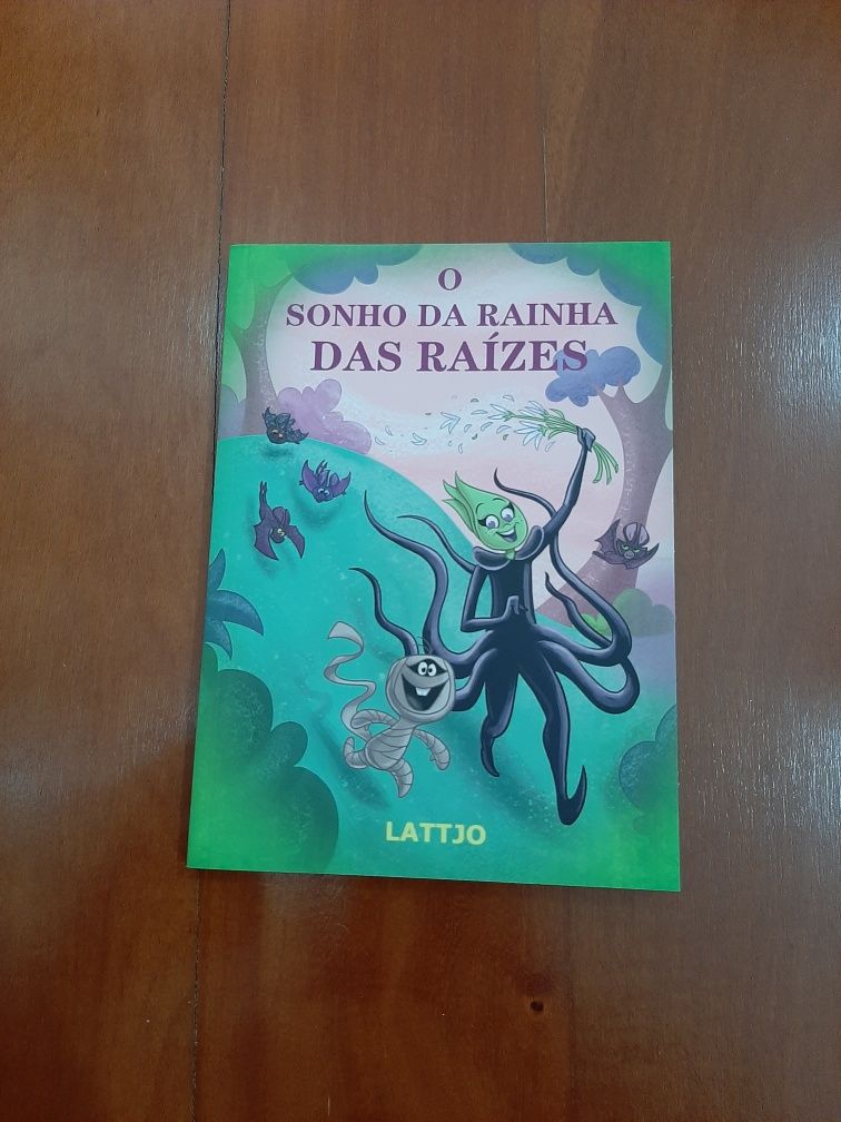 Livro "O sonho da rainha das raízes"