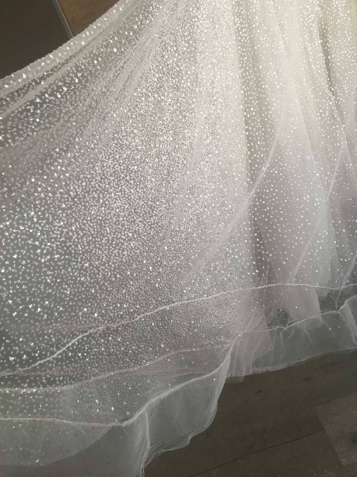 Suknia ślubna Milla Nova Sietla księżniczka błyszcząca glitter
