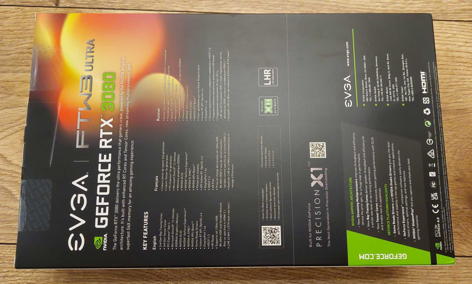 Karta graficzna EVGA RTX 3080 10GB GDDR6X