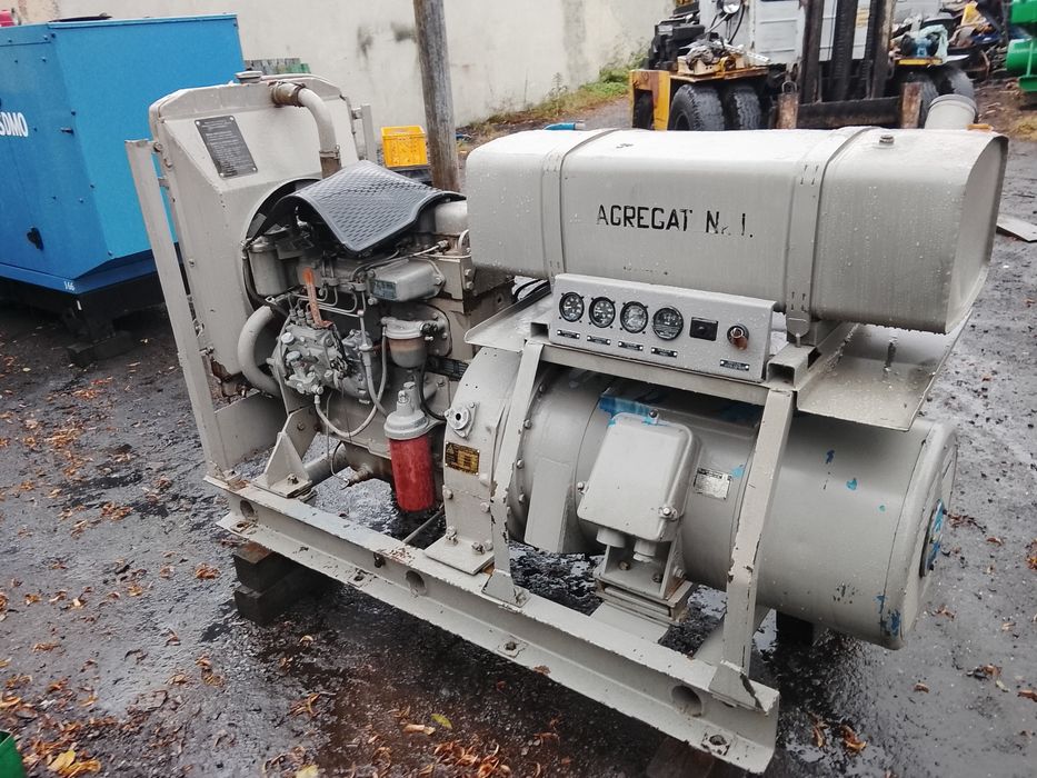 Agregat prądotwórczy 30 35 kw 40 kva Silnik leyland 4 cylindry SW 266