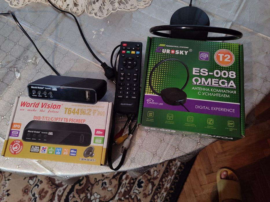 Комплект Т2 (тюнер з антеною)