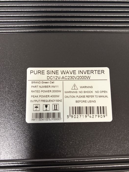 Inversor 12V - 220V de 2000w - 4000w