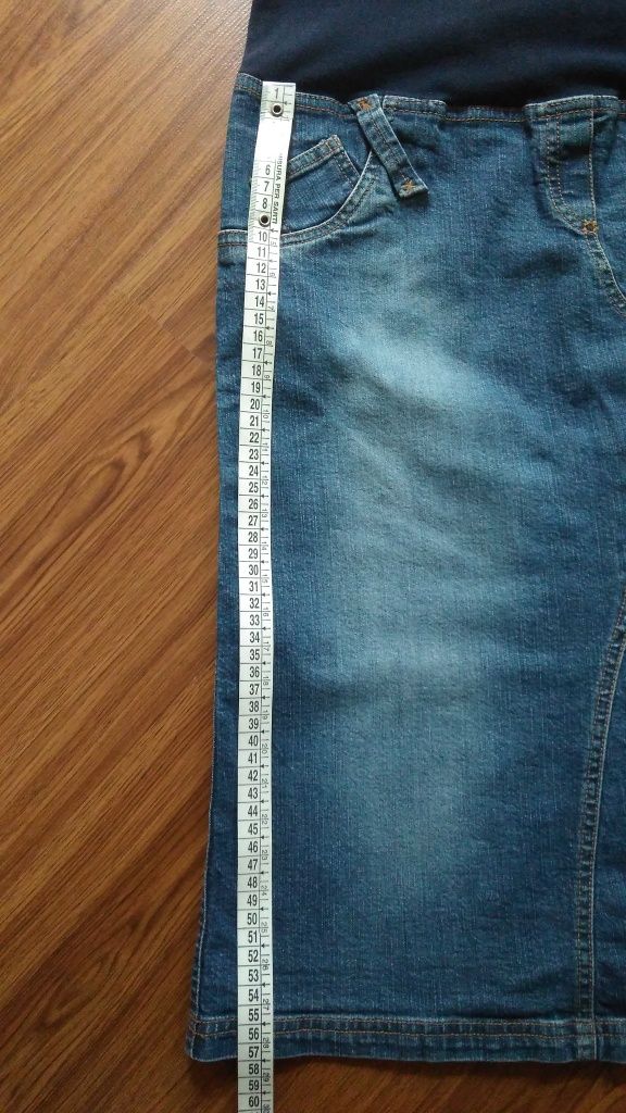 Юбка джинсова для вагітних, спідниця розмір 46-48, L