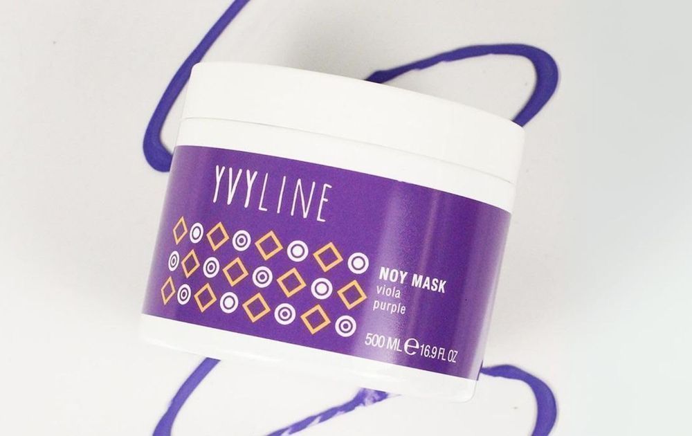 Yvyline Maska Tonizująca Do Włosów Rozjaśnianych Blond 500Ml