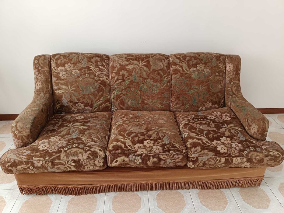 Sofá usado 3 lugares