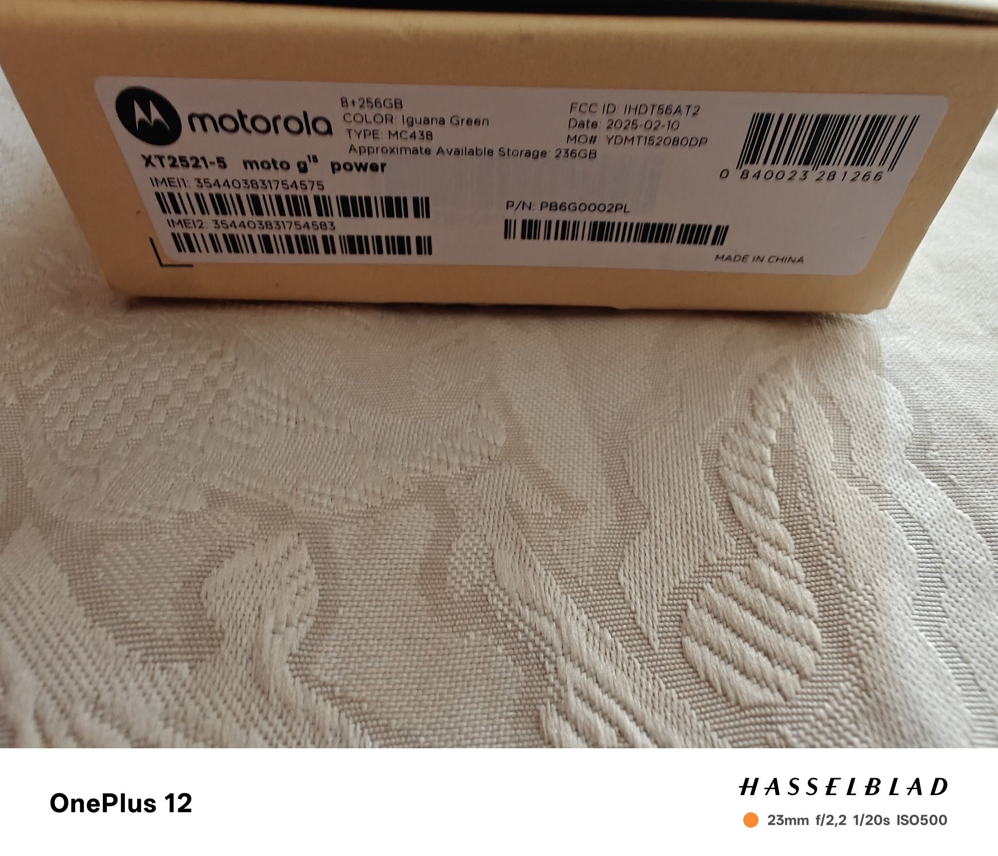 Nowa Motorola G15 Power 8/256