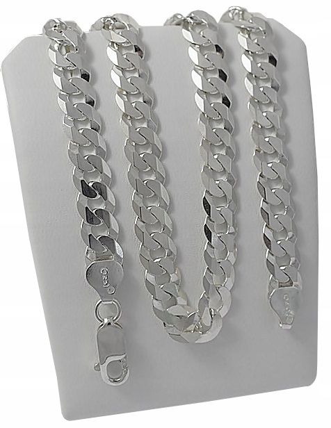 Łańcuszek Srebrny Pancerka 7,5 mm Grawer Gratis