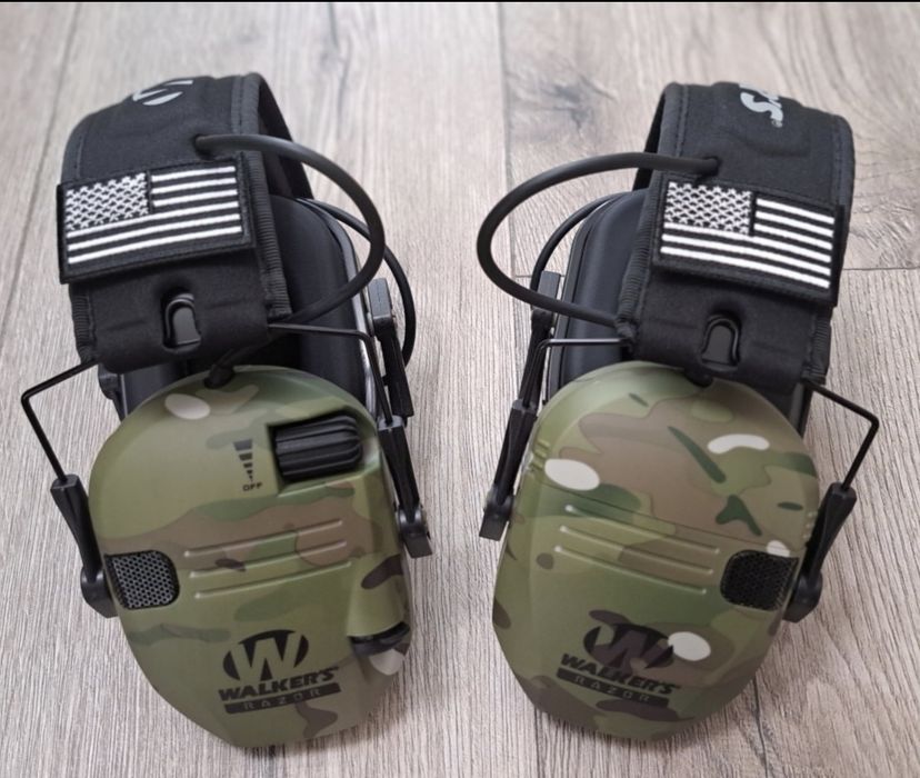 Активні навушники для стрільби Walkers Razor (мультикам)