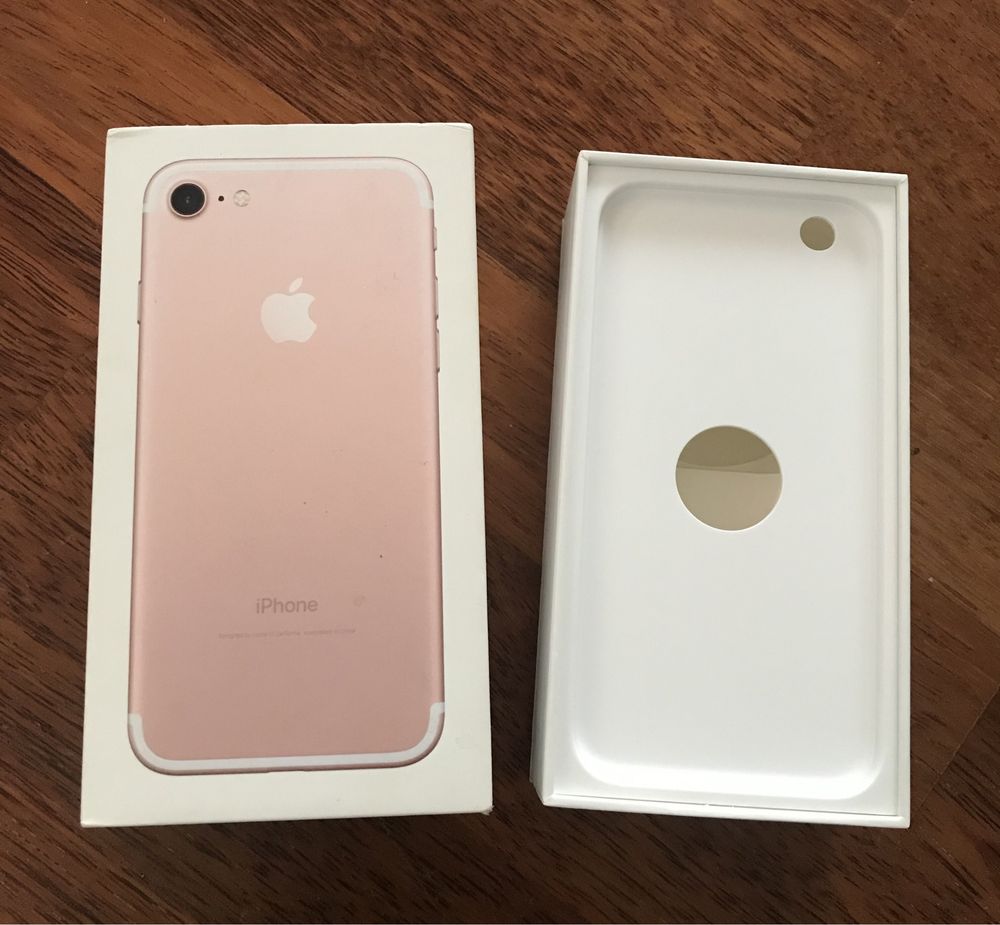 Pudełko po iPhone 7 w kolorze PINK