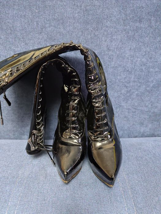 Туфлі високі, латекс, 36 розмір