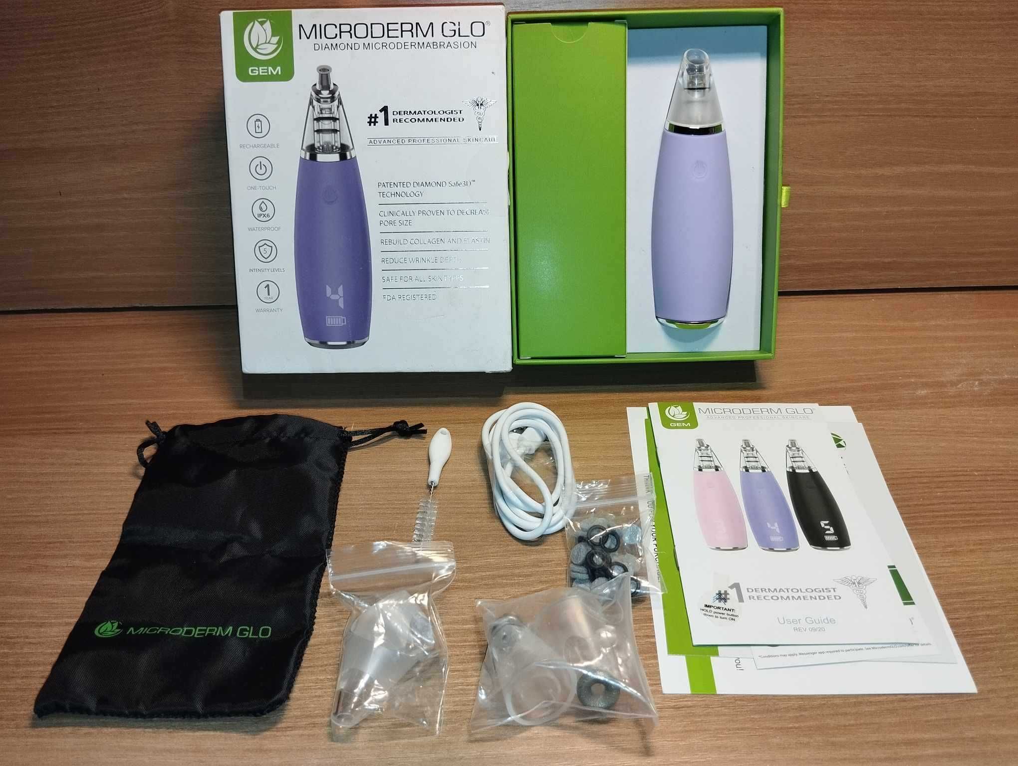 Zestaw do Mikrodermabrazji - MICRODERM GLO