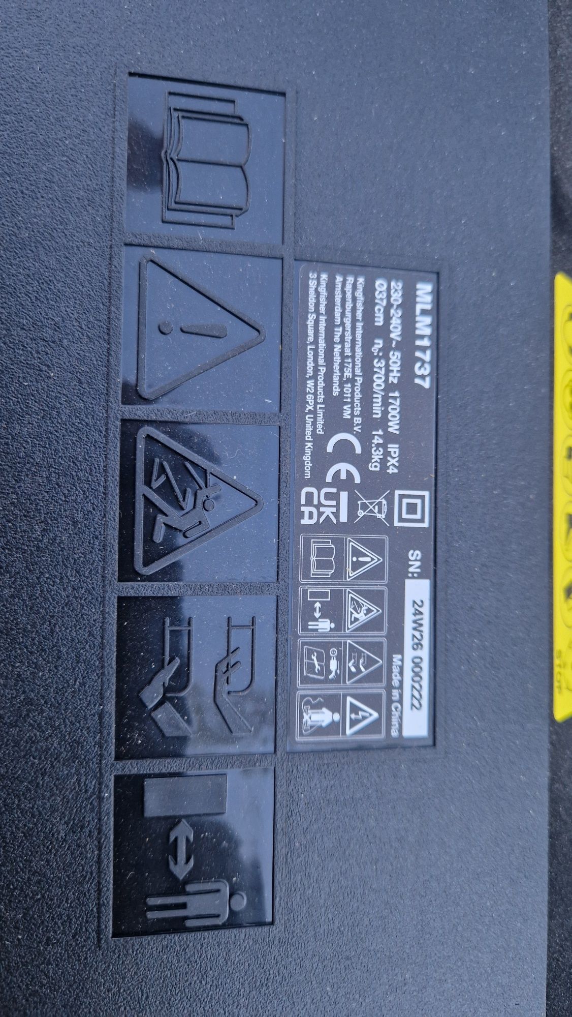 Kosiarka elektryczna Macallister duża 1700w