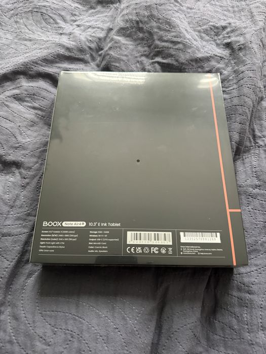 Czytnik ebook Onyx Boox Note Air 4 C 64 GB 10,3" czarny