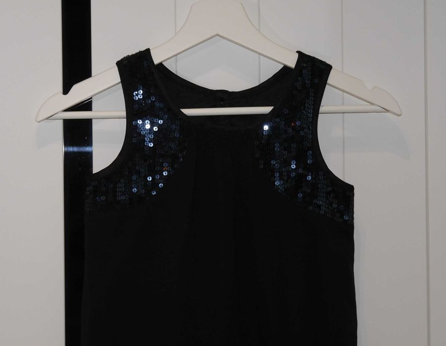 St. Bernard tunika elegancka cekiny kokardka 134