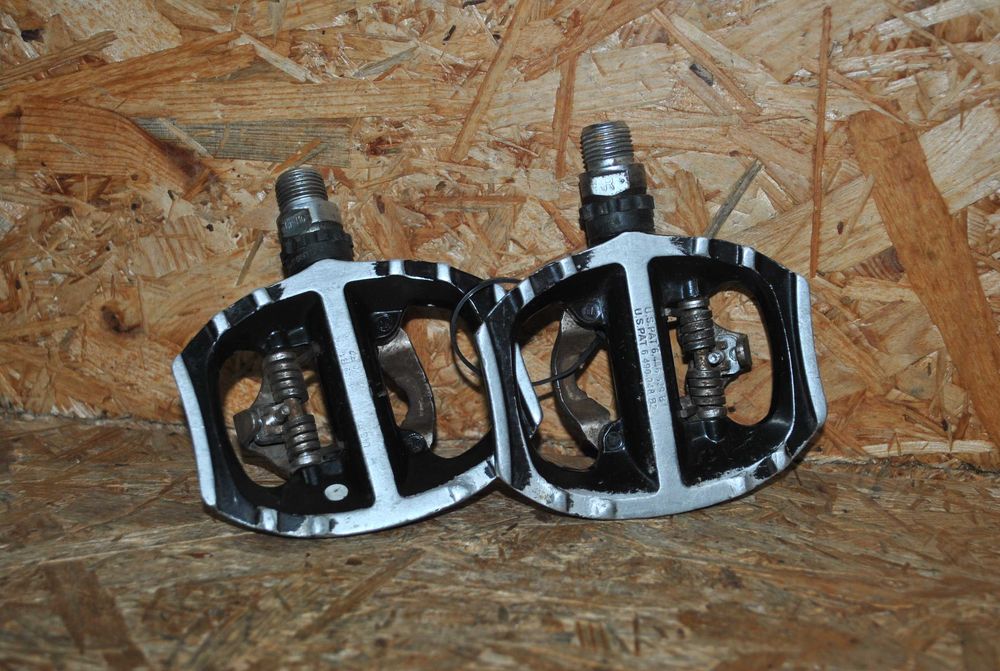 Pedały rowerowe Shimano Pd-A530 Spd Szosa Czarne gravel