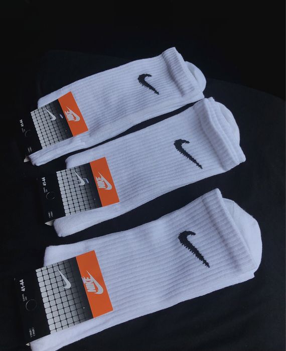 Белые носки Nike — качество ТОП  Опт и розница