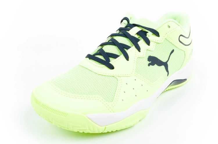 Puma Solarsmash RCT buty męskie halowe wygodne żółte na hale r. 39-47