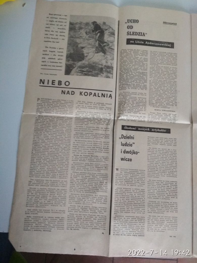 Stara gazeta 4 grudnia 1966 Drużyna tygodnik ZHP