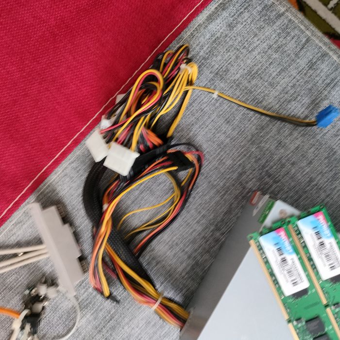 Płyta główna, procesor, pamięć ram i zasilacz