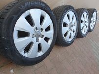 Oryginalne Felgi aluminiowe 17" Audi A6 5x112 ET45+225.50.17 Michelin