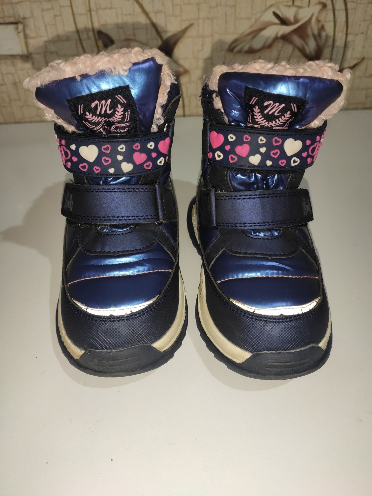 Детские зимние ботинки сапоги
