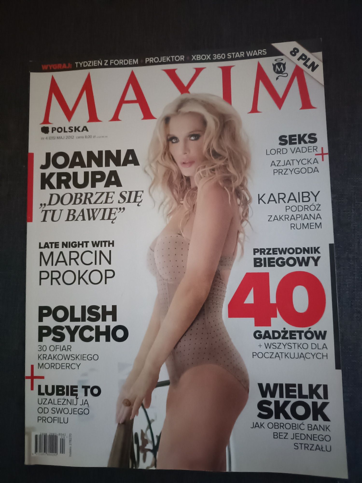 Maxim z Joanna Krupa  stan idealny ( ckm )