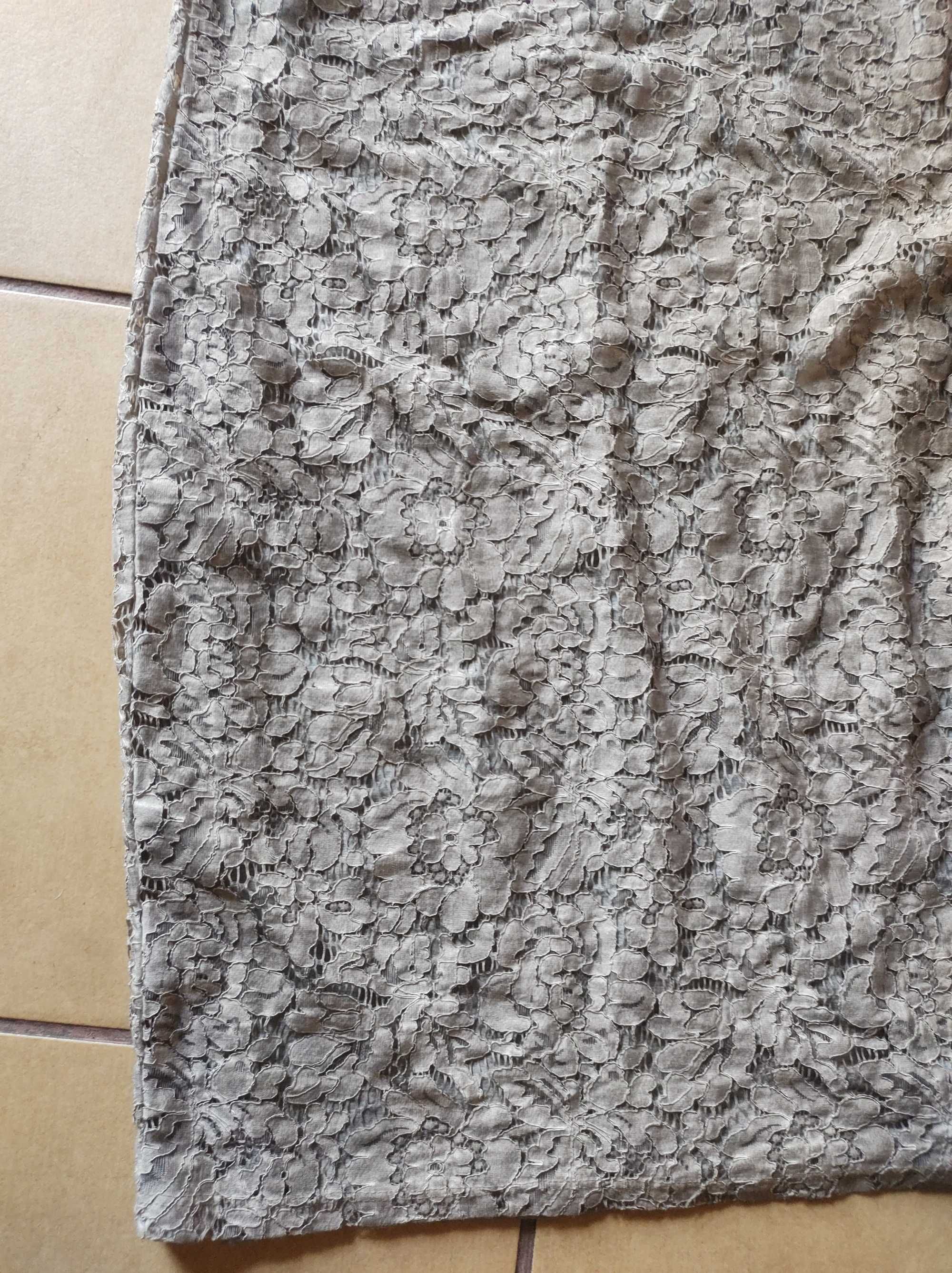 Oui elegancka sukienka koronkowa