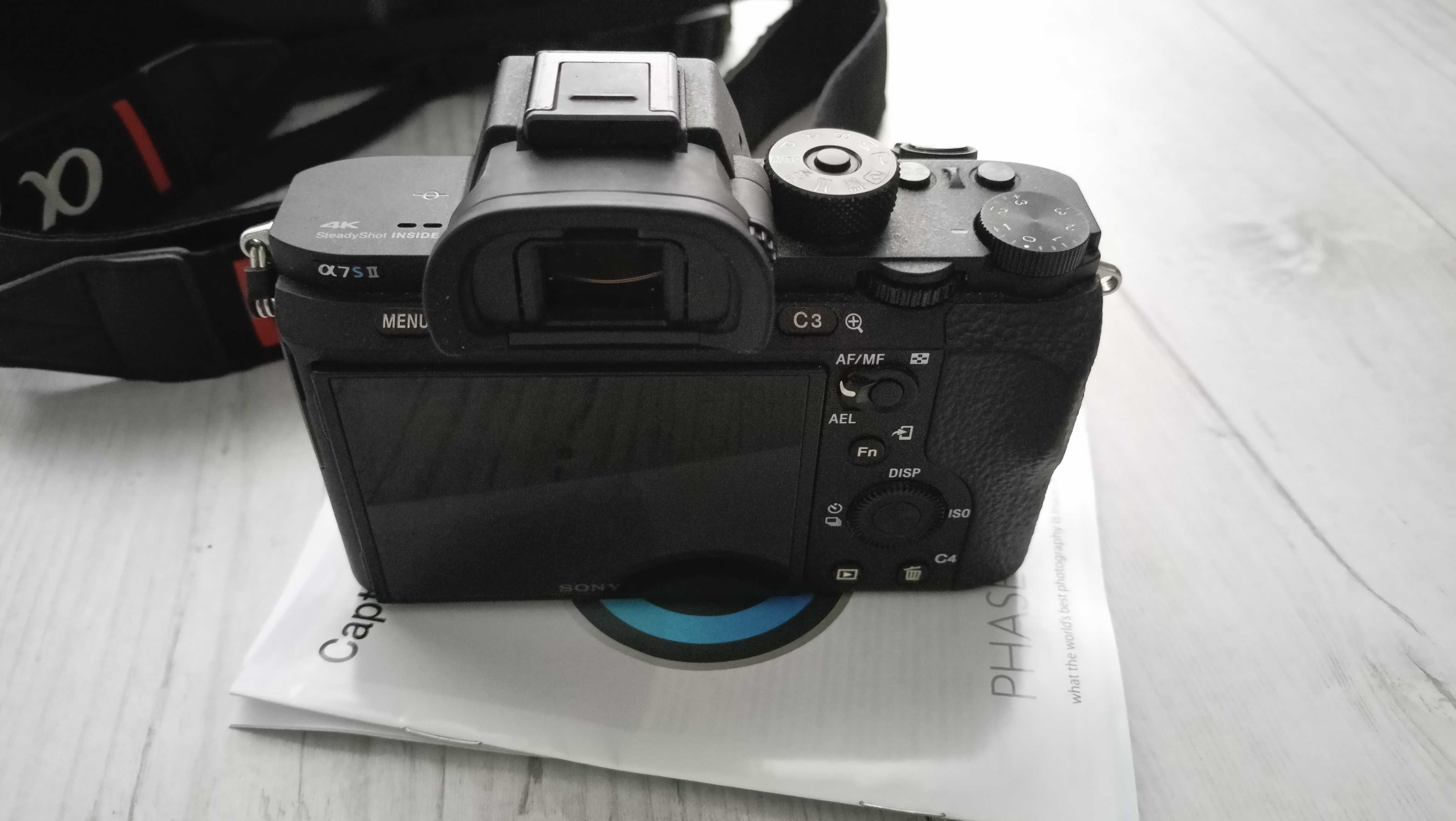Sony A7 II S, body, pudelko