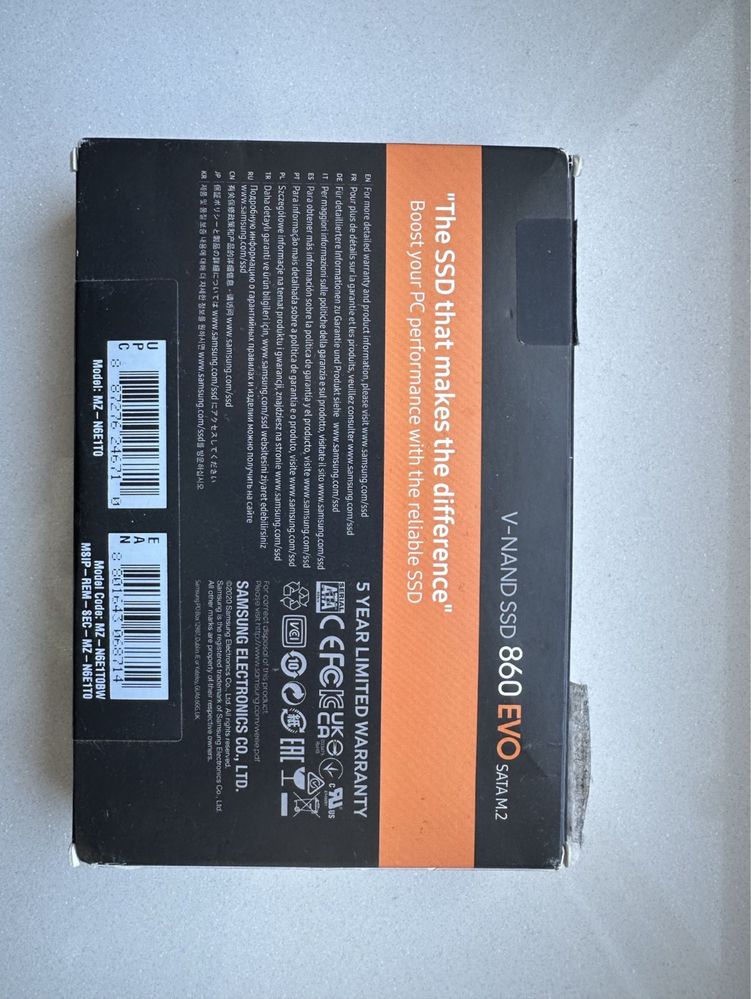 Dysk SSD 860 EVO SaTa m.2 Samsung