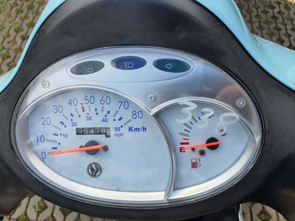 Skuter SYM FIDDLE II 50 4T w bardzo dobrym stanie TRANSPORT RATY