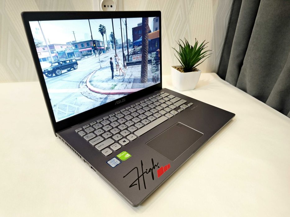 *️⃣Игровой ноутбук Asus 14" i3 7Gen|12 DDR4|256SSD m2|GeForce MX230|