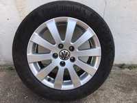 4 jantes originais Volkswagen VW 16" com pneus