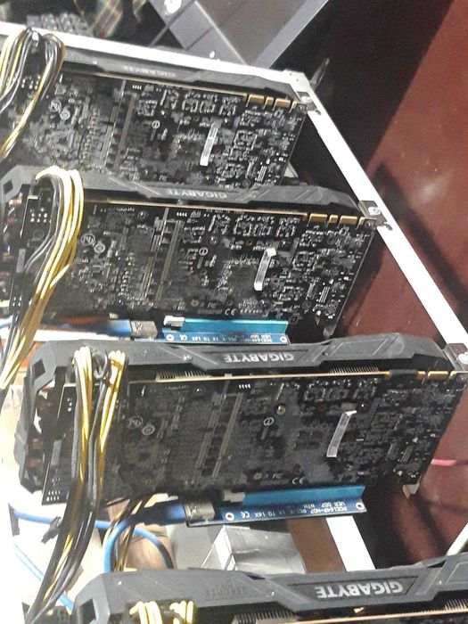 Продам майнинг ферму 6*1080ti
