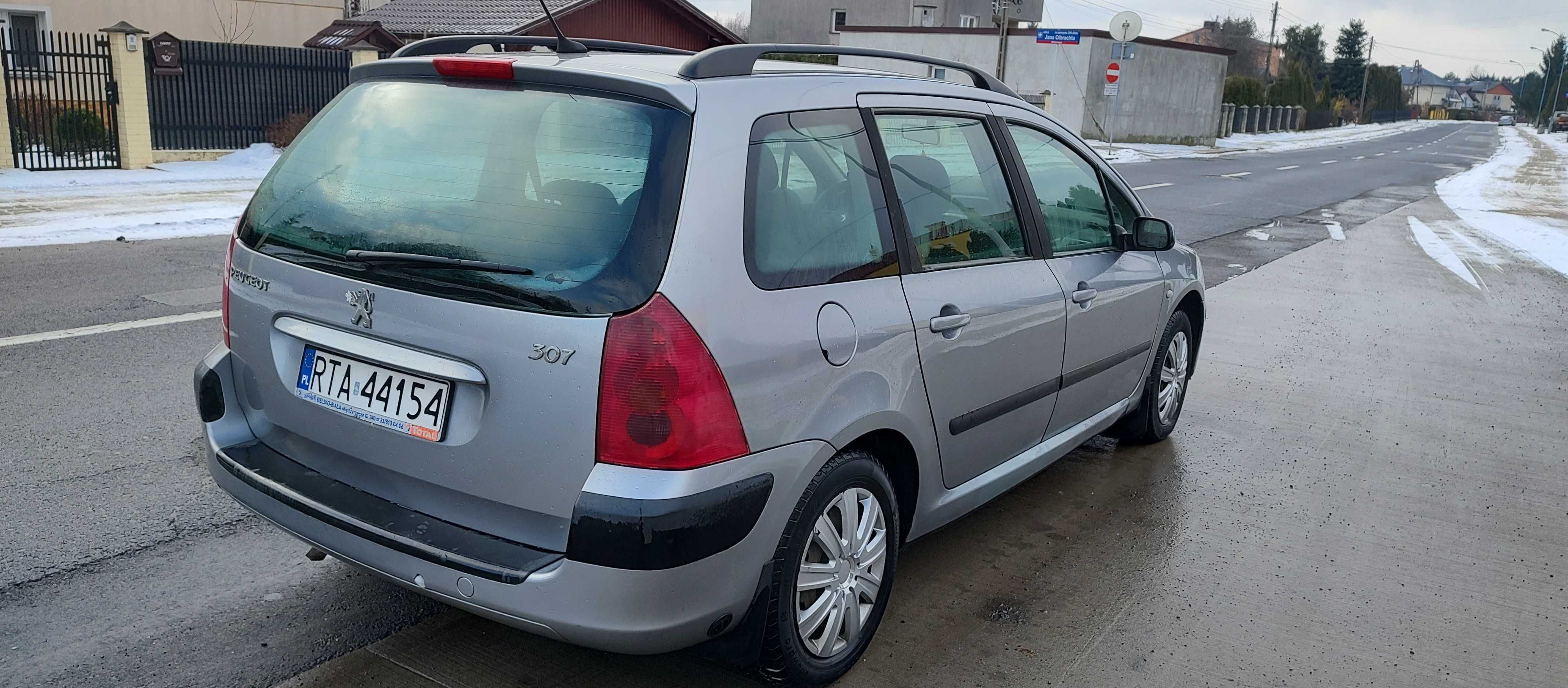 Peugeot 307 1.6 16V 109KM benz- Gaz w kole bez Rdzy