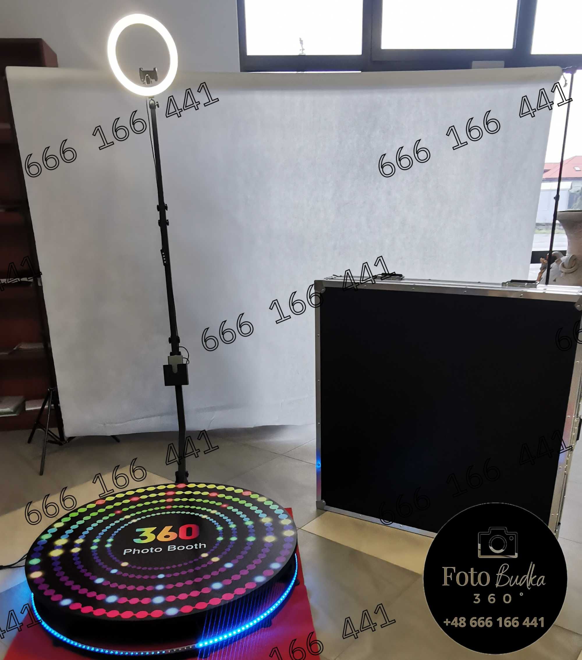 Fotobudka 360 80 i 100 cm, Najnowszy Model 360 V3 Pro Max Ultra