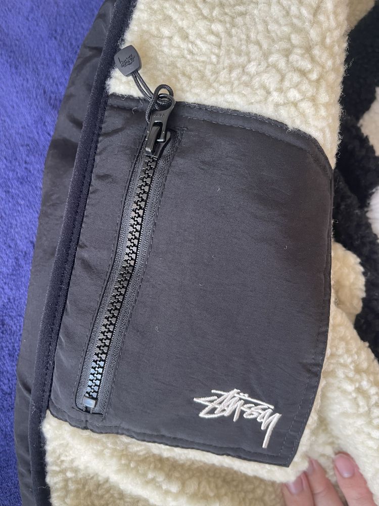 Шерпа Stussy Reversible Jacket Куртка