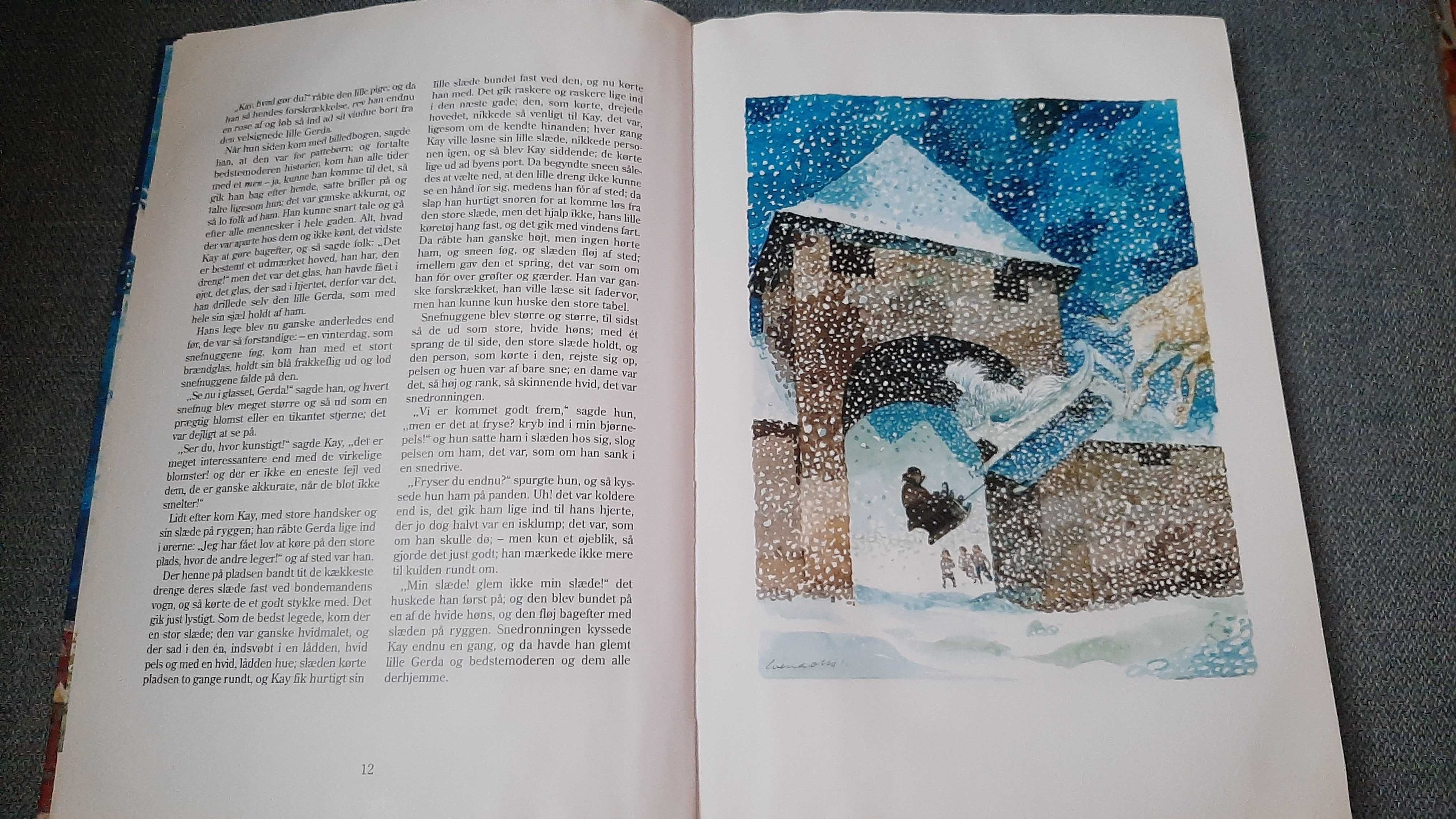 Børnenes Hans Christian Andersen Baśnie po duńsku il. Svend Otto S.