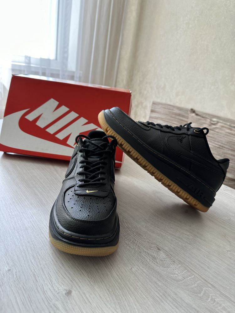 Кроссовки Nike Air Force 1 Luxe "Black Gum"