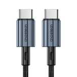 Kabel Choetech XCC-1014 USB-C/USB-C 60W szary