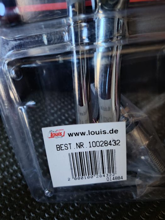 Lusterko Motocyklowe LOUIS trupia ręka