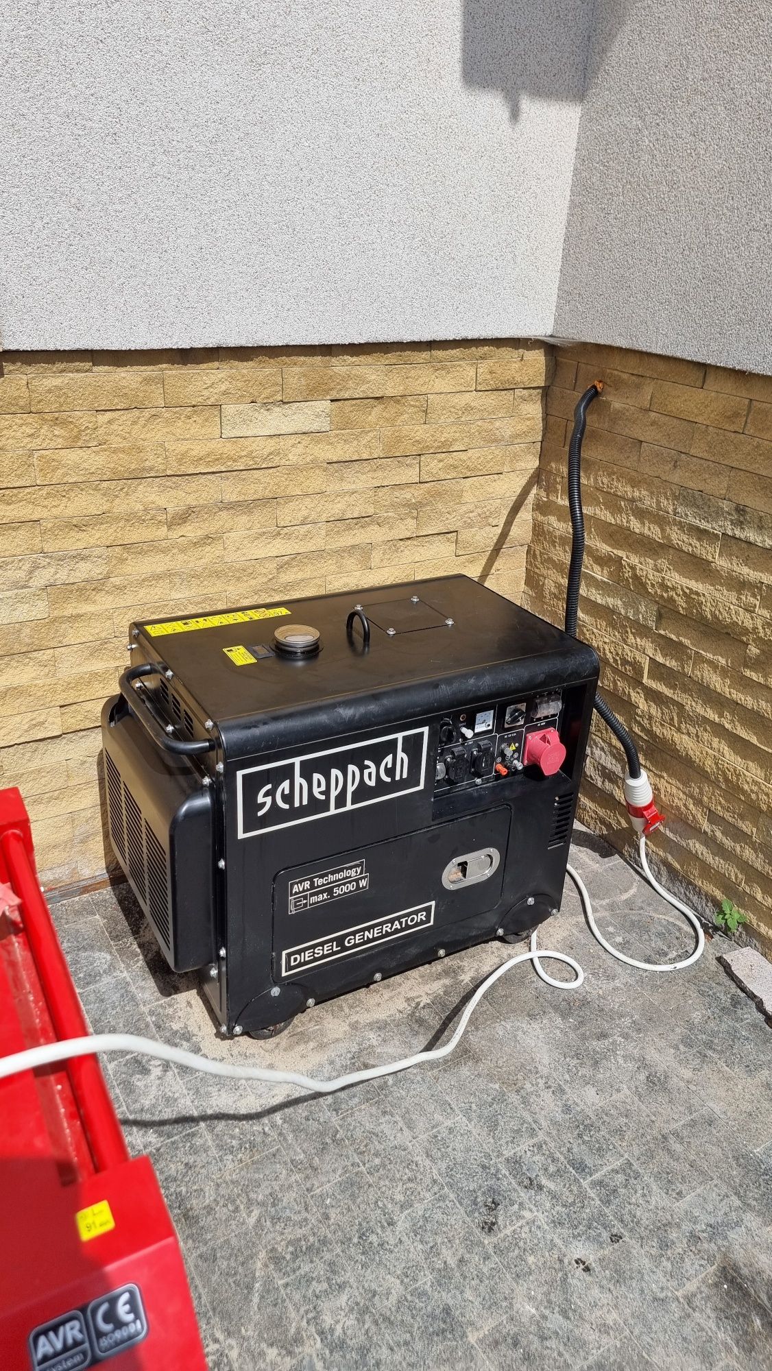 Продам дизельний генератор Scheppach DGS 5500 Black Edition