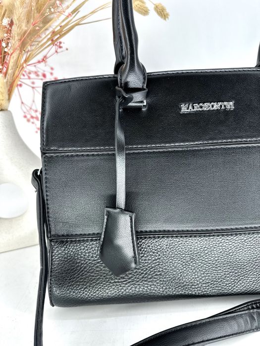 Nowa torebka damska usztywniana duża shopperka Marco contti