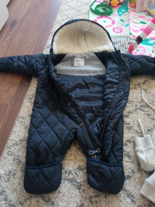 kombinezon czapka rękawiczki